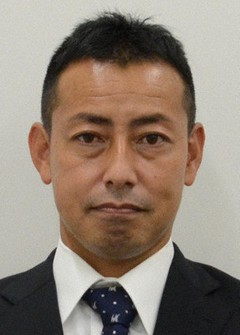 東海理化・山根直輝新監督=名古屋市中村区で2021年10月13日、井上知大撮影