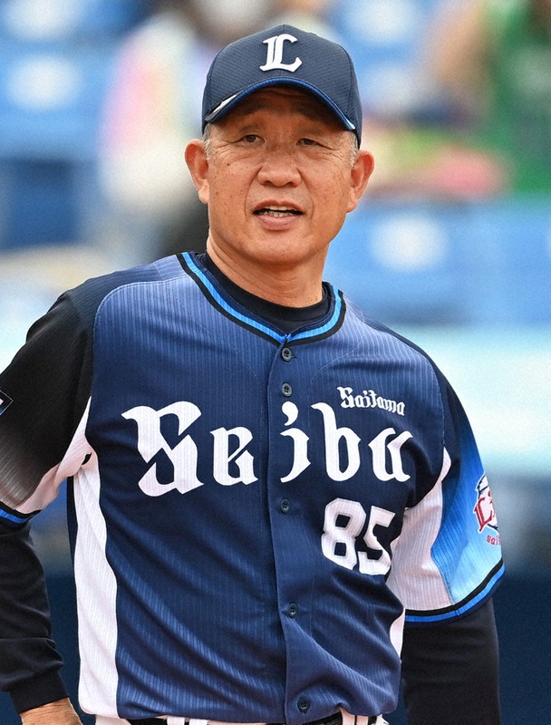 西武の辻発彦監督=大西岳彦撮影