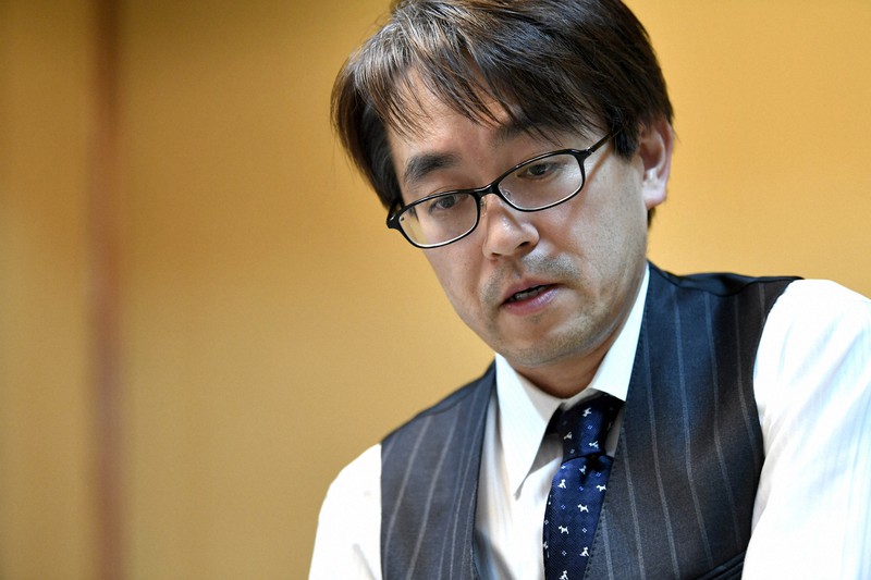 羽生善治九段=2020年2月28日、竹内紀臣撮影