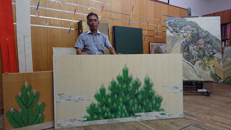 若松」に宿る反骨精神 杉本健吉の画業 愛知・美浜の美術館、最終展