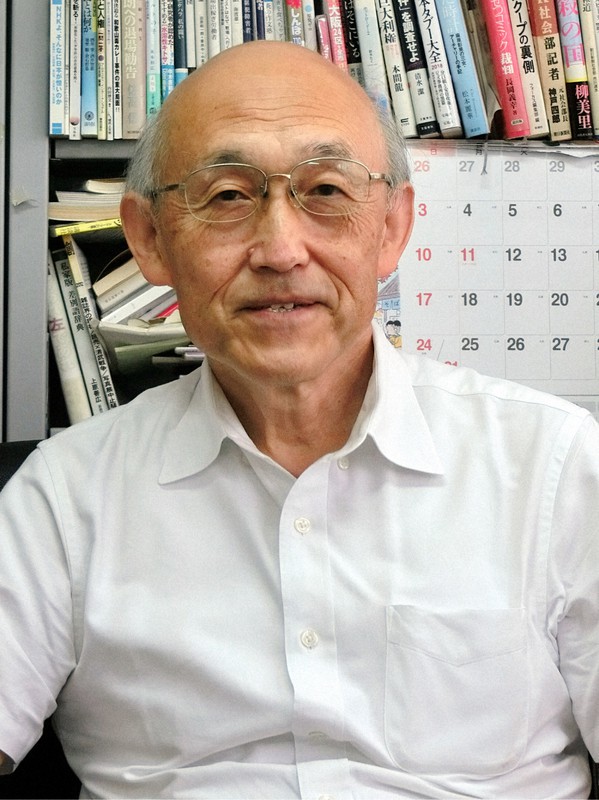 月刊「創」編集長、篠田博之さん=東京都内で2021年10月13日午前11時56分、山田奈緒撮影