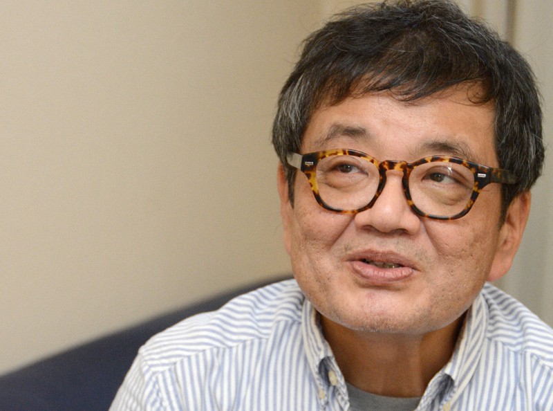 森永卓郎氏=武市公孝撮影