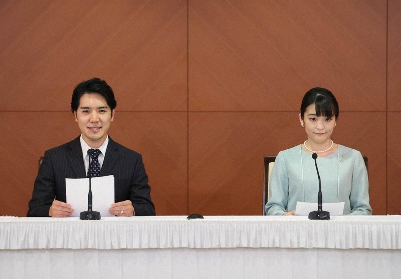 生きるための選択 眞子さん 力を合わせ歩いていく 小室さん 人生 愛する人とともに 結婚会見 毎日新聞