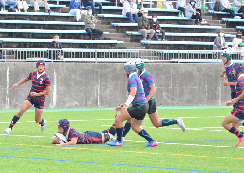 日本航空石川ラグパン 2021高校ラグビー・石川決勝】日本航空石川90－3鶴来 [写真特集1