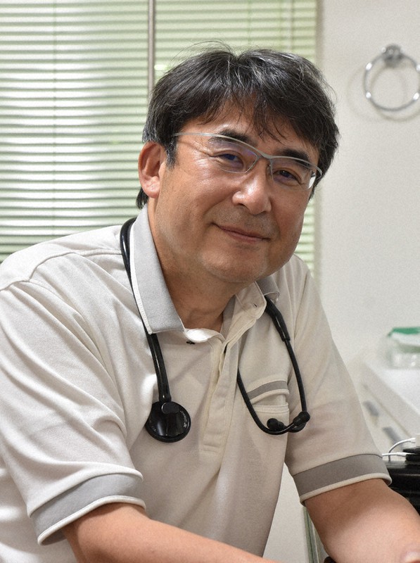 あい太田クリニックの野末睦院長=群馬県太田市で2021年9月14日、川地隆史撮影