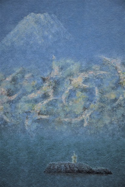 油彩画　太陽の樹　瀬尾一嘉(せおかずよし) 油彩画 太陽の樹 瀬尾一嘉(せおかずよし)