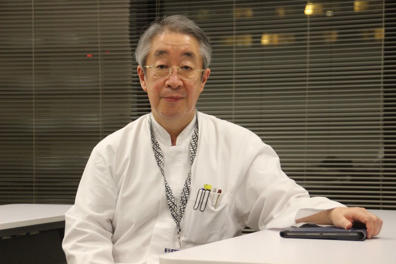 柳澤隆昭・東京慈恵会医科大教授=東京都港区の同大で2021年10月26日、宇多川はるか撮影
