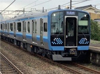 JR相模線で営業運転を始める新型車両「E131系」=JR東日本横浜支社提供