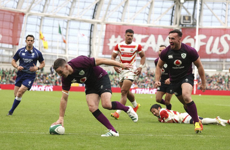 ラグビー テストマッチ ダブリンの屈辱 日本 アイルランドに5 60 毎日新聞