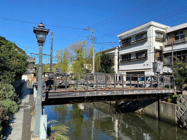 静岡県下田市の観光スポット「ペリーロード」=永井大介撮影