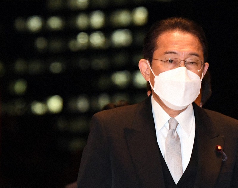岸田文雄首相=東京都千代田区で2021年11月11日、竹内幹撮影
