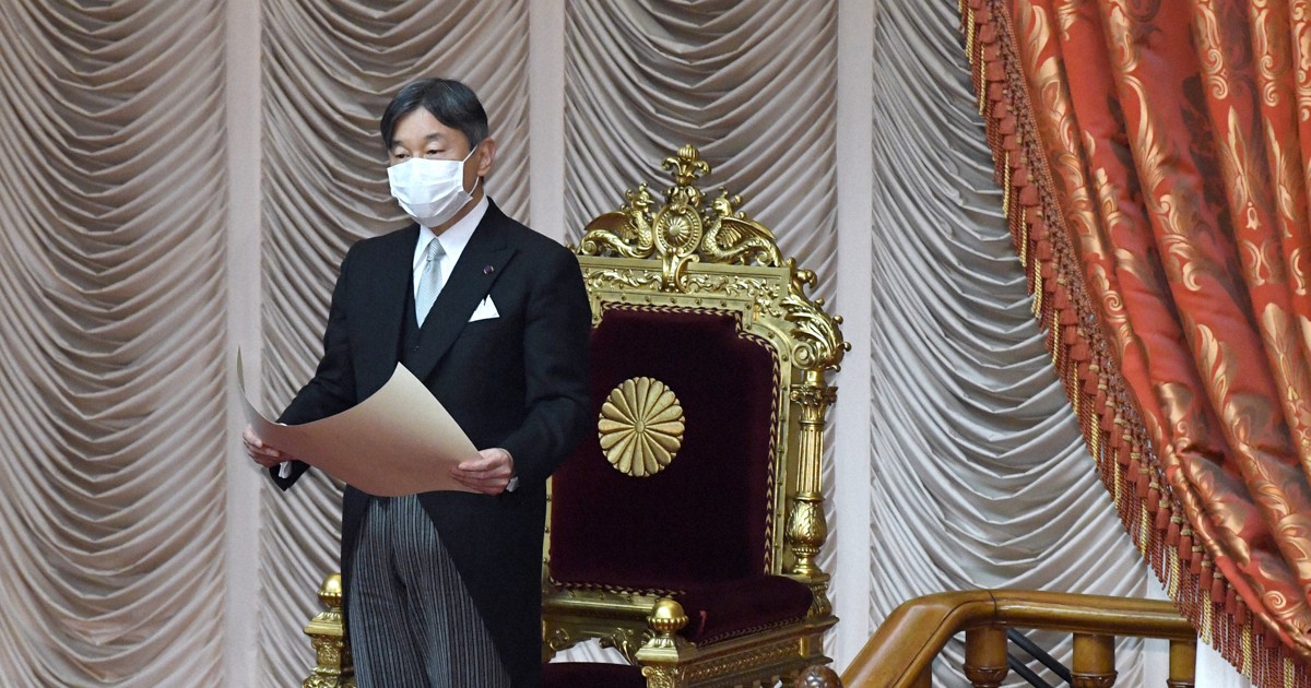 特別国会開会式 [写真特集1/9] | 毎日新聞