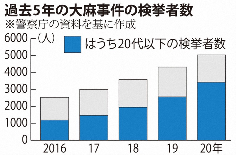 こうして僕は大麻を吸った 若年層に広がる大麻汚染の実態 毎日新聞