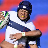 大阪桐蔭ラグビー 高校ラグビー】大阪桐蔭・奥井章仁、6人はじき飛ばし突進