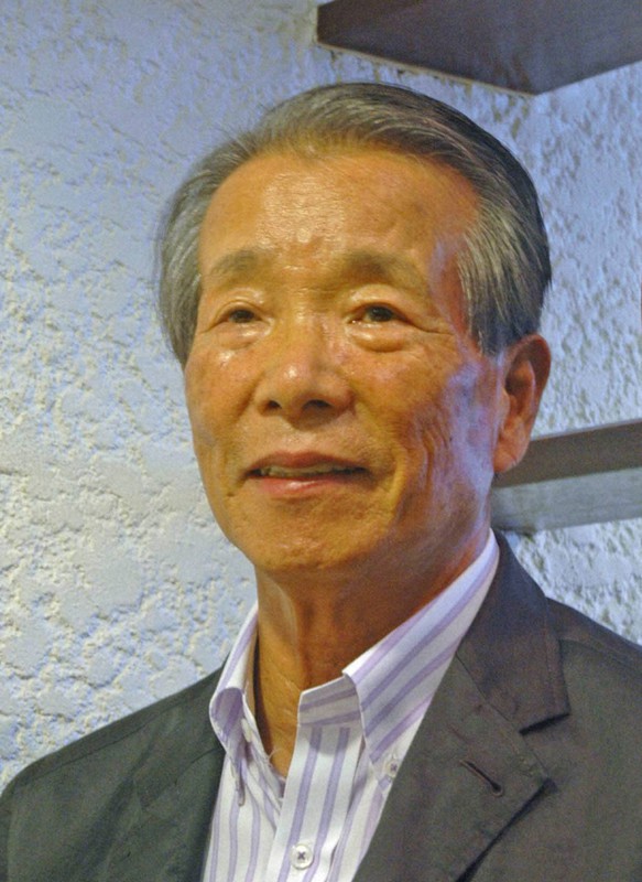 古葉竹識氏=2011年7月15日、吉見裕都撮影