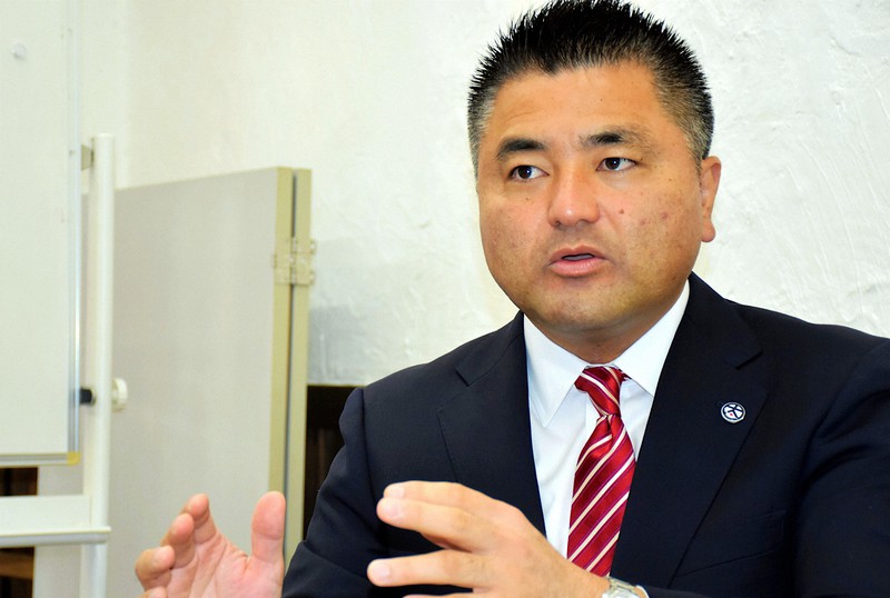 太栄志氏=野原大輔撮影
