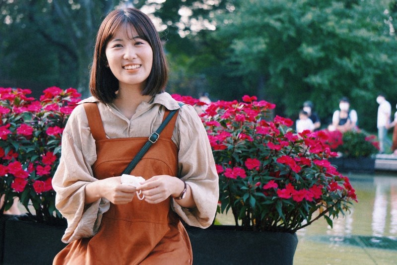 大野雛子さん=浅原由奈さん撮影
