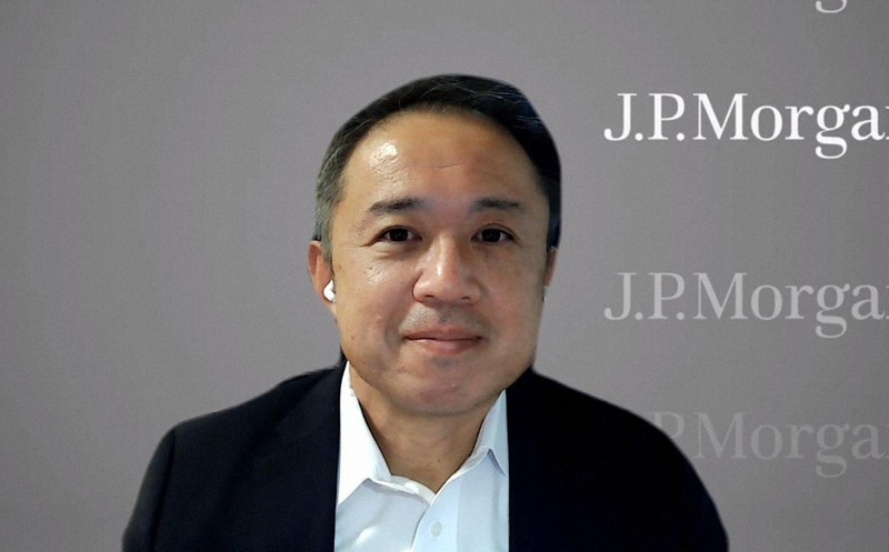 オンラインでインタビューに答える佐々木融さん