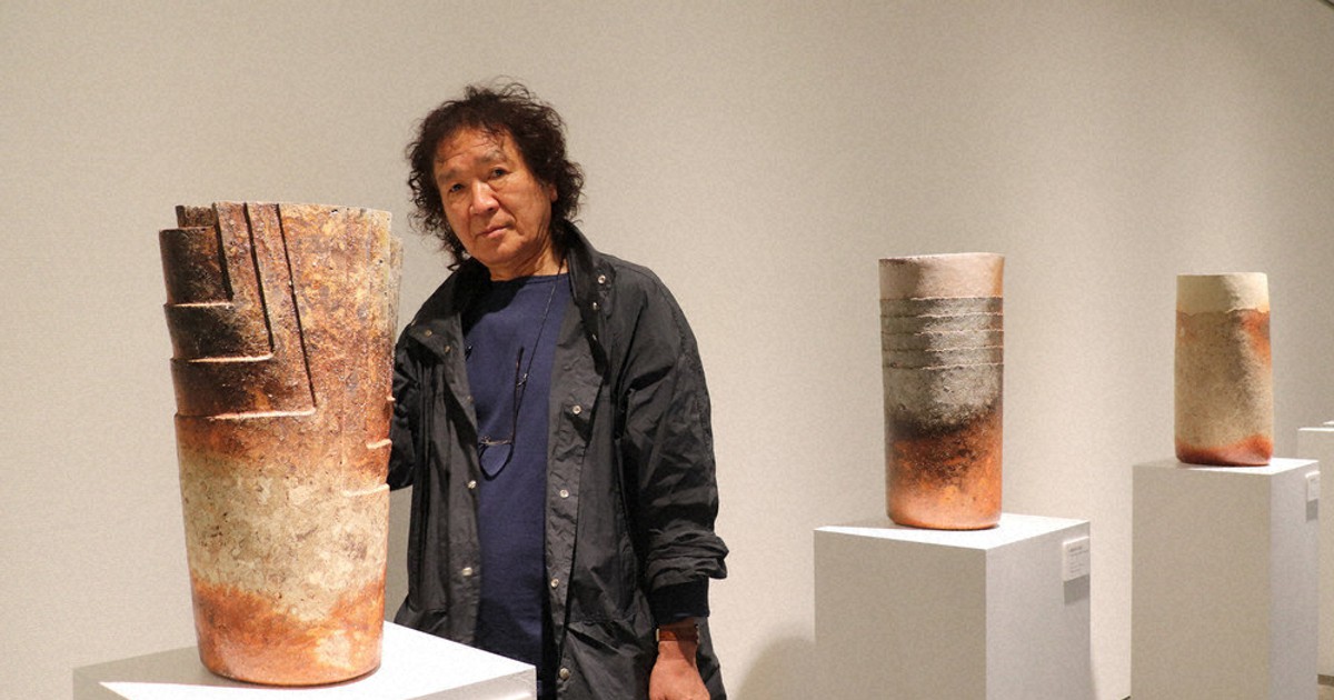 備前焼の未来を示す 隠﨑隆一さん個展 瀬戸内市立美術館 「土」への
