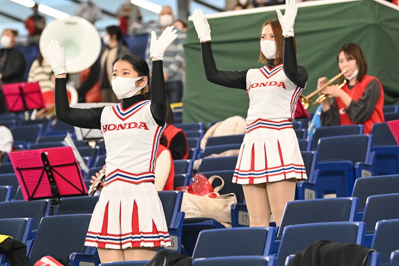 第92回都市対抗野球：ホンダ熊本（大津町）の応援団（1回戦） [写真