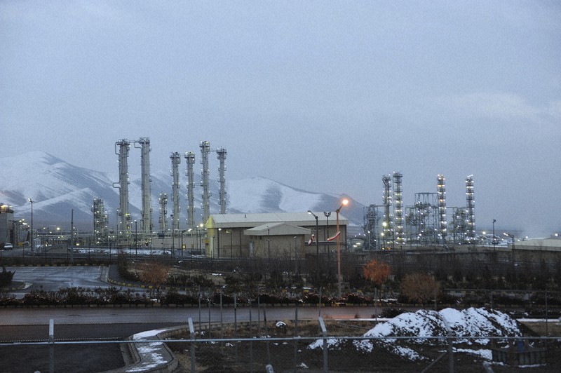 イラン西部アラクの核施設=2011年1月、AP