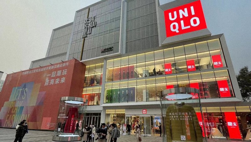 中国・北京初となるユニクロのグローバル旗艦店