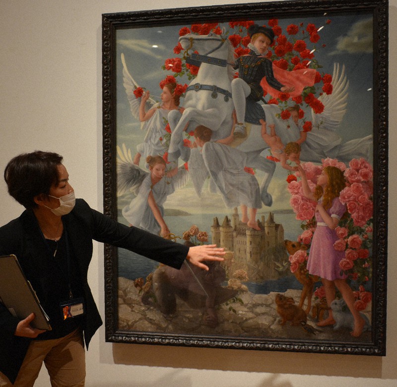 好きな時に絵画鑑賞、あなた一人だけの美術館 乙女の恥じらい” 竹内 栖鳳 作『絵になる最初』を鑑賞する - 私