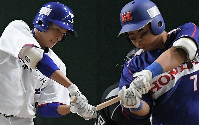 東京ガスの加藤(左)とホンダ熊本の古寺