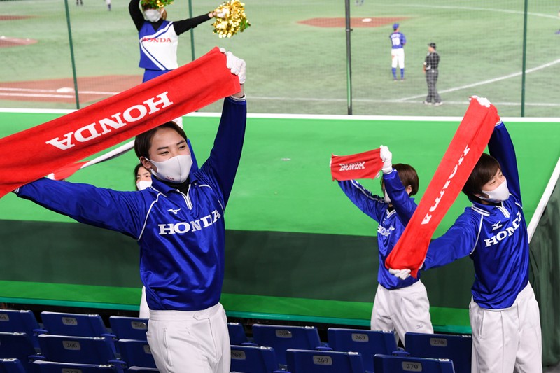 第92回都市対抗野球：ホンダ熊本（大津町）の応援団（決勝） [写真特集