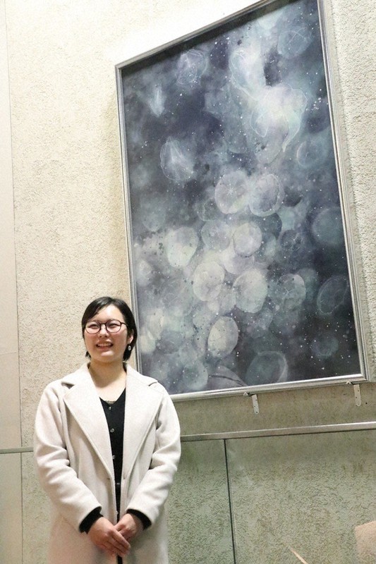 海きららにクラゲ画 大阪の井上さん寄贈 ／長崎 | 毎日新聞
