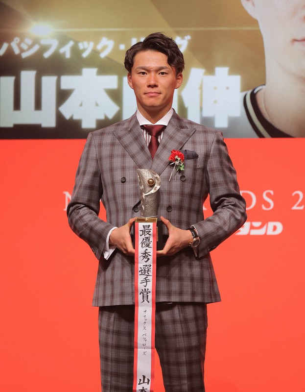 山本由伸 サインボール 交流戦 MVP 2021 山本由伸 直筆サインボール