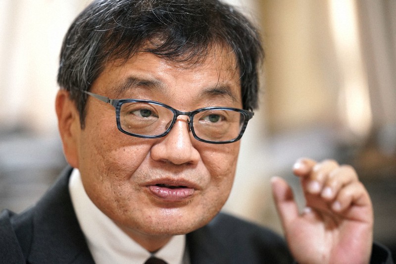 森永卓郎氏=藤井太郎撮影