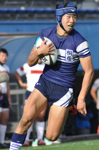 L桐蔭学園優勝年ラグビーヤッケ （桐蔭学園ラグビー部 悲願の