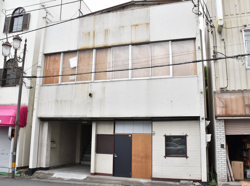 現在は閉鎖した認可外保育施設「ひょうたん島」=水戸市大工町で2021年6月23日、長屋美乃里撮影