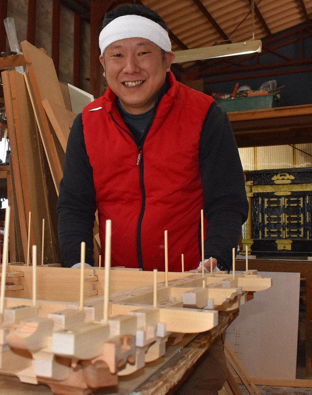 前田吉徳さん=三重県尾鷲市中川で2021年12月15日、下村恵美撮影