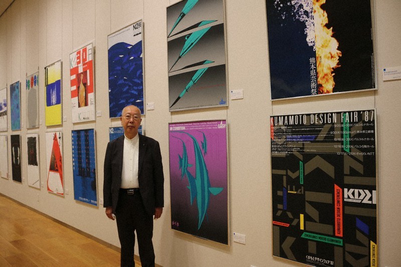 熊本市のグラフィックデザイナー 松木良介さん作品展 市電ロゴなど手がける 熊本 毎日新聞