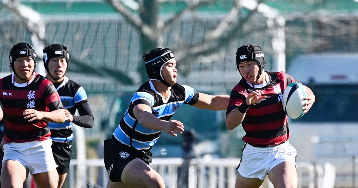 報徳学園が初戦突破 茗渓学園を降す 全国高校ラグビー | 毎日新聞
