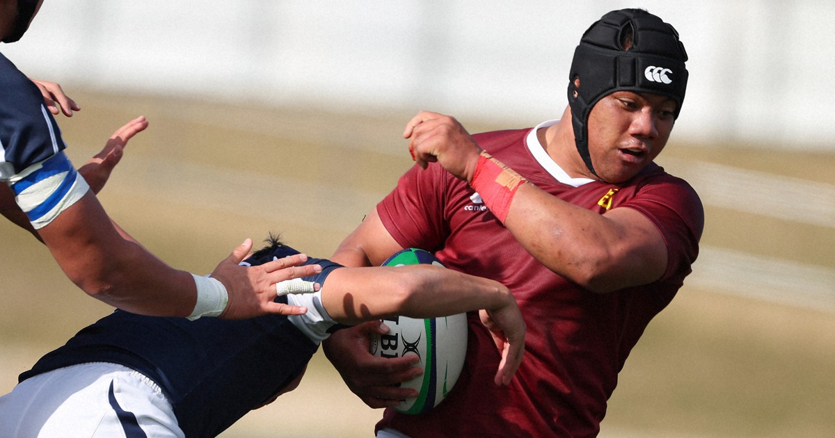 目黒学院が2回戦へ 山形中央降す 全国高校ラグビー | 毎日新聞