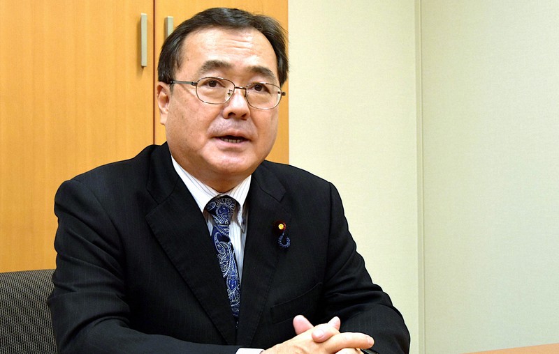 新垣邦男氏=伊藤奈々恵撮影