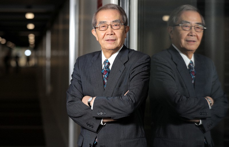 田中秀征氏=宮武祐希撮影