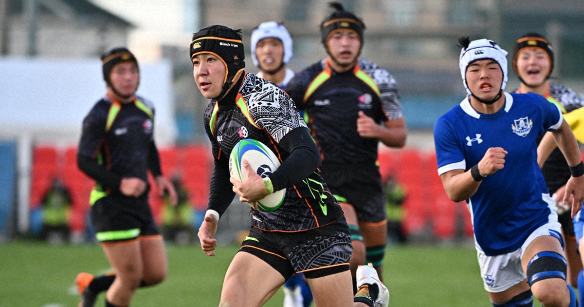 全国高校ラグビー：青森山田、初戦突破 前半4トライ リード守り切る