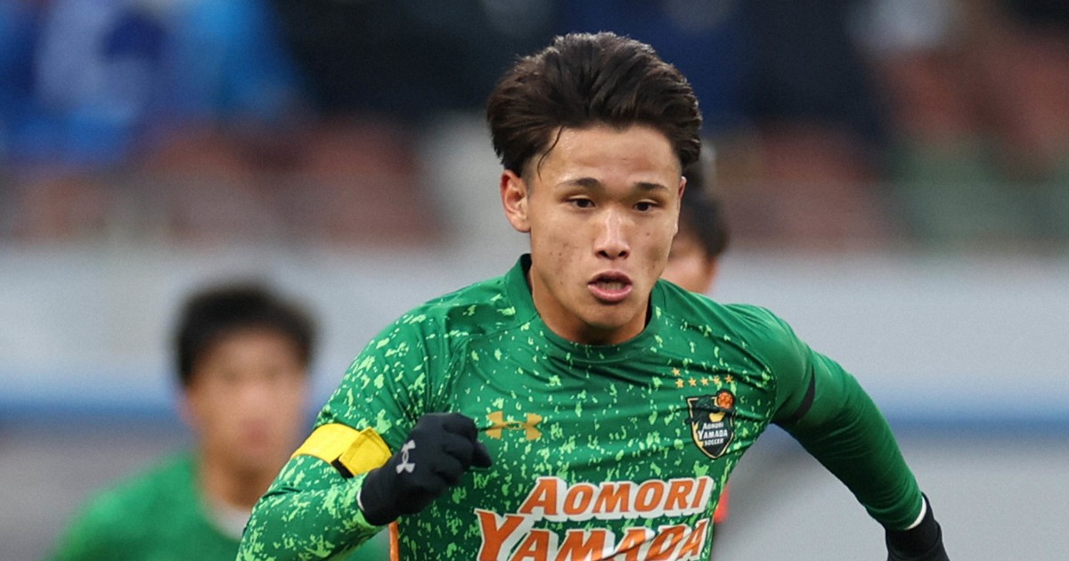 松木玖生 2 1年分の涙 全国高校サッカー 青森山田v 毎日新聞