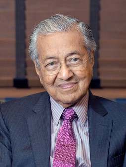 This file photo taken on Aug. 7, 2019, shows Mahathir Mohamad. (Mainichi/Toyokazu Tsumura)