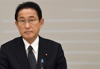 Japanese Prime Minister Fumio Kishida is seen on Jan. 7, 2022. (Mainichi/Kan Takeuchi)