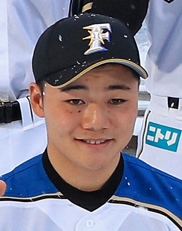 清宮幸太郎選手=2017年11月、梅村直承撮影