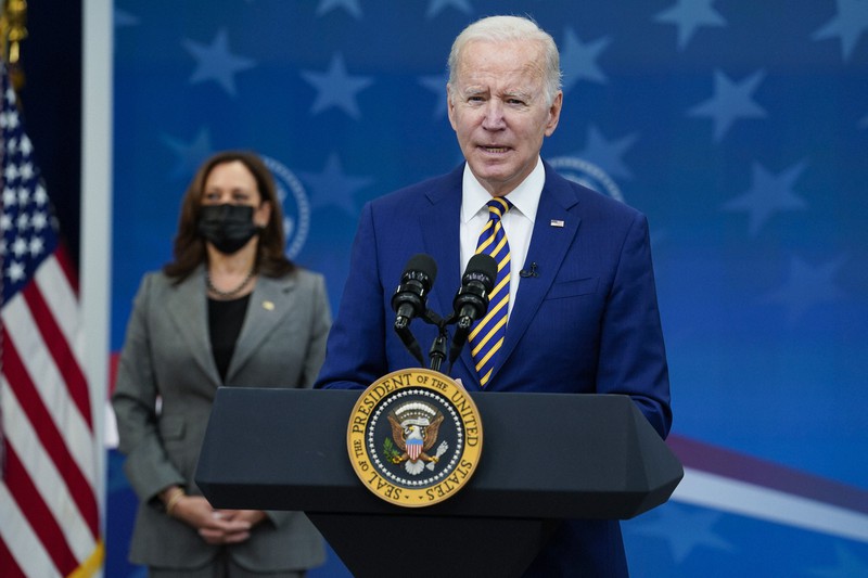 バイデン米大統領=ワシントンで2021年11月30日、AP