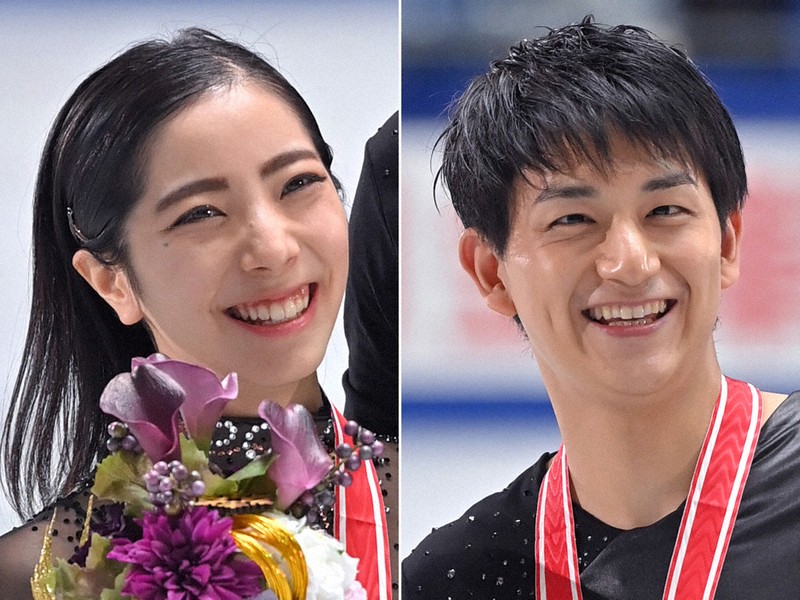 三浦璃来(左)と木原龍一