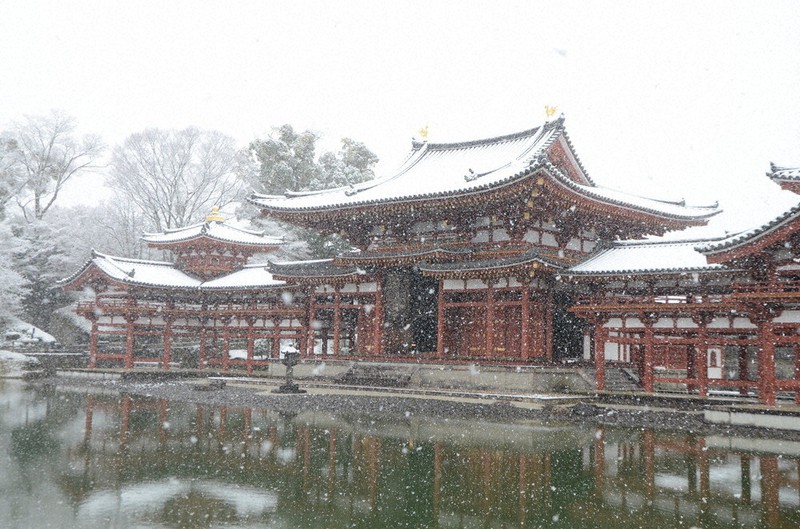 寒さ、しんしんと 京都市内、積雪14センチ ／京都 | 毎日新聞