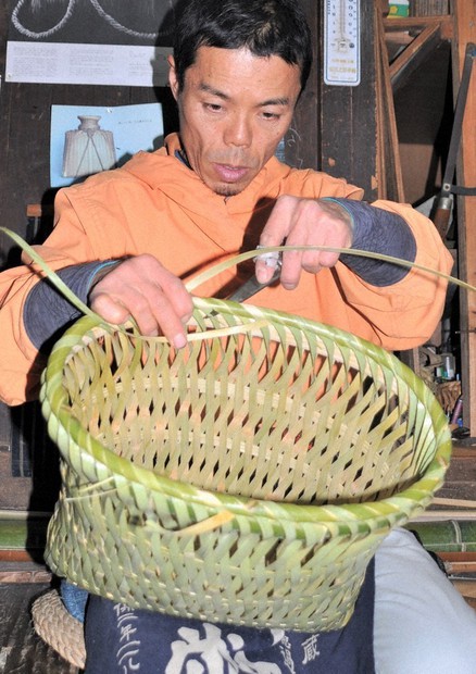 日之影町 小川鉄平さんの竹カゴショルダーバッグ 【公式通販】