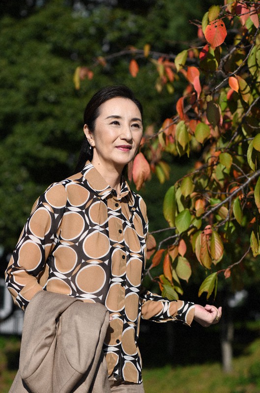 中林美恵子氏=竹内紀臣撮影